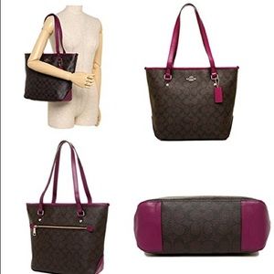 Authentic Coach tote bag